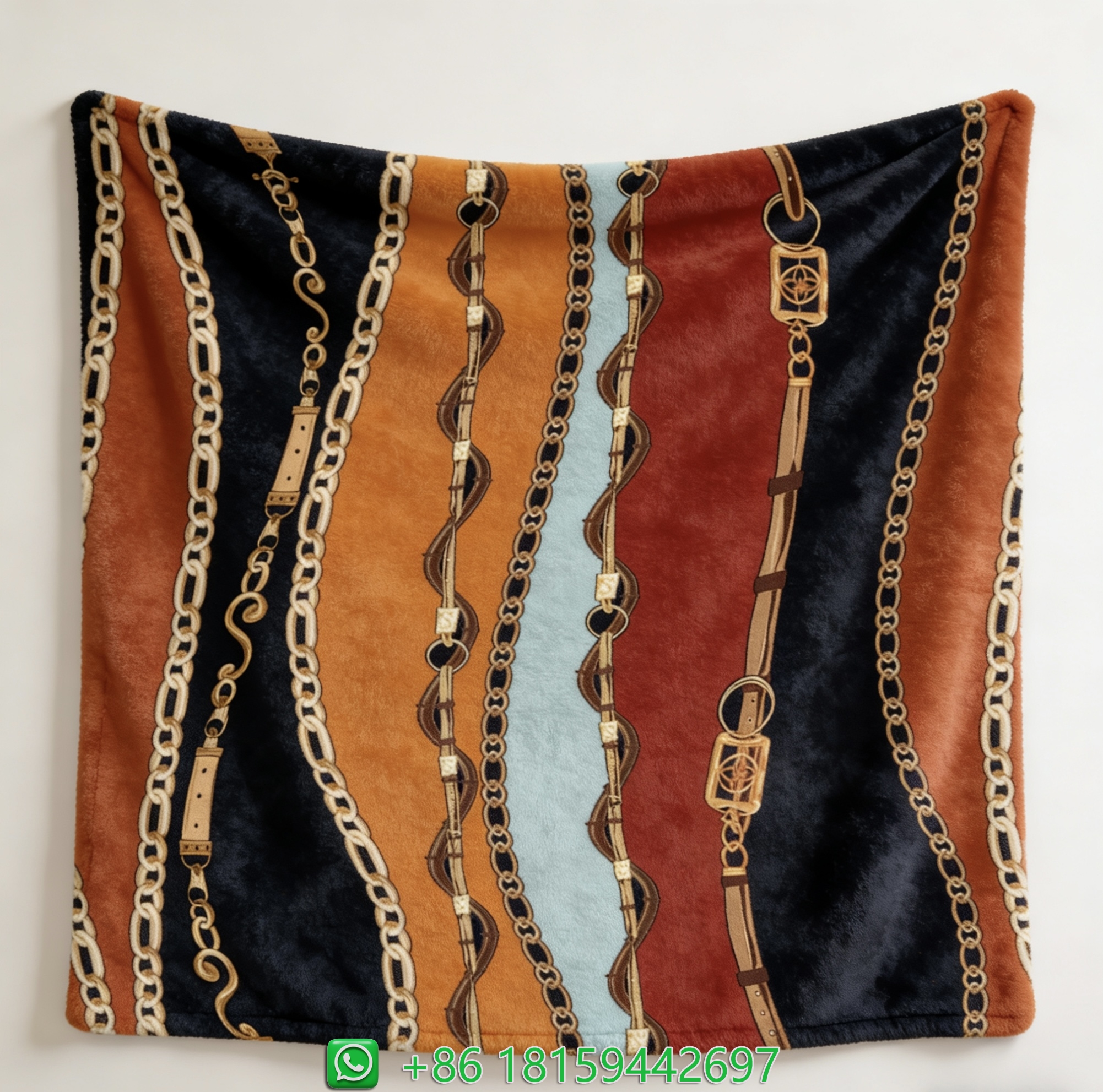 Hermes Throw Blankets